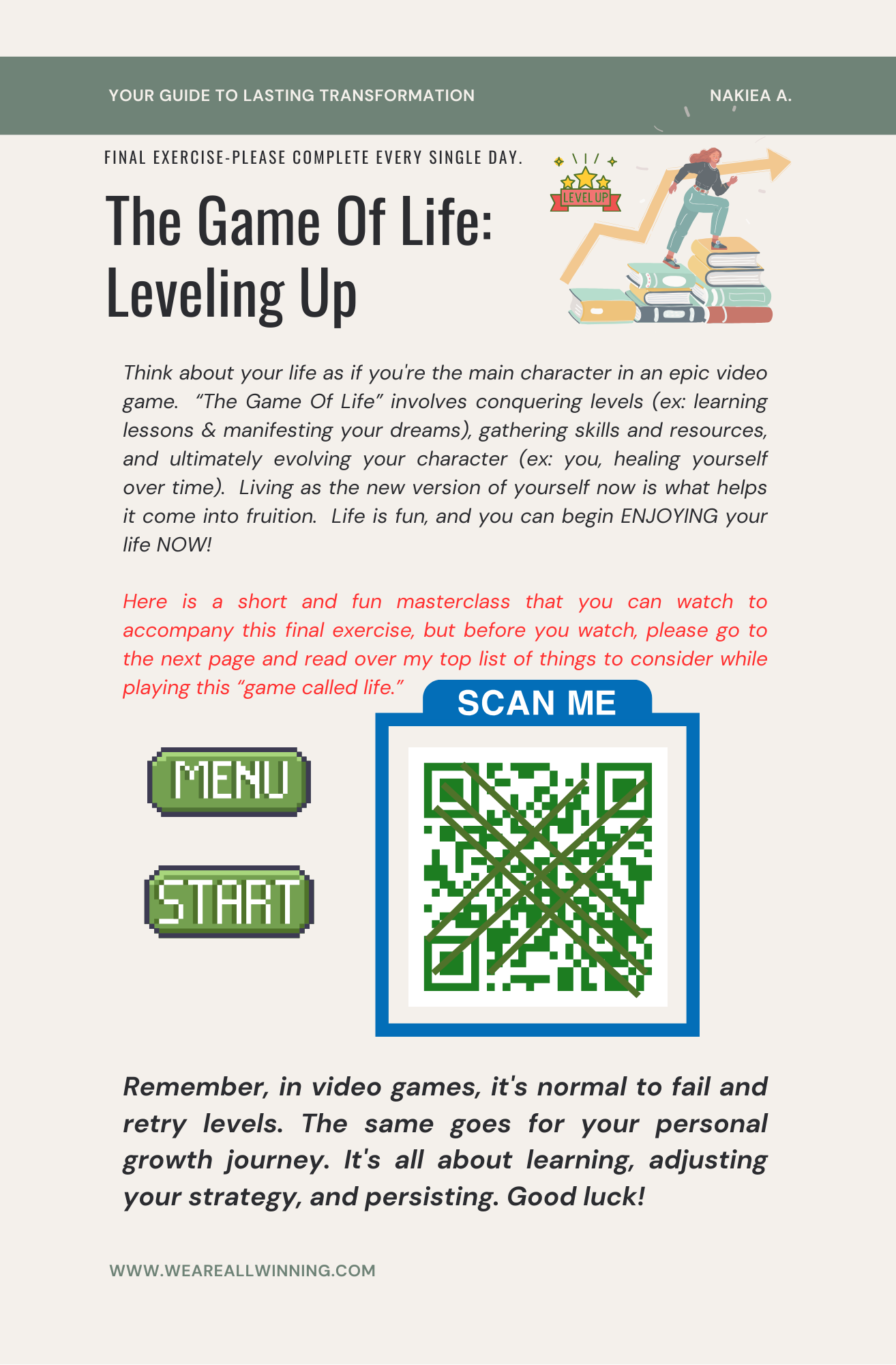 Manifestation Mastery- Signed Copy w/ personalized message!