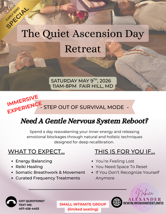 Quiet Ascension Day Retreat