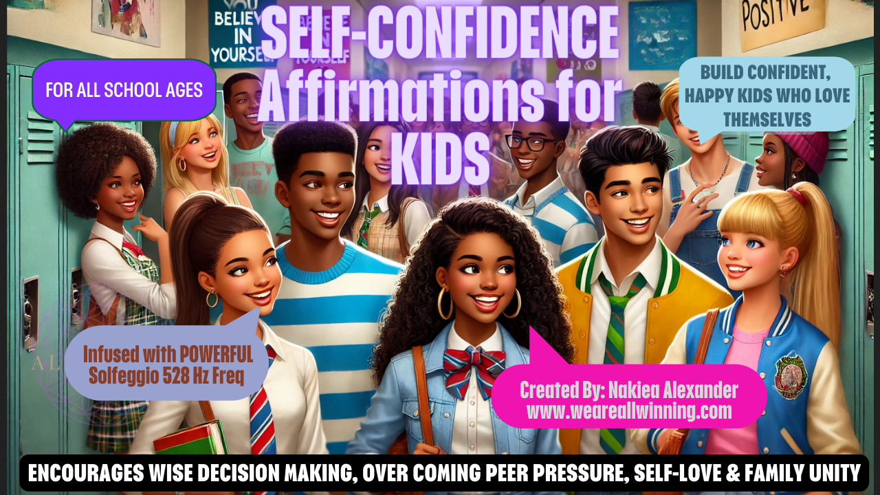 KIDS AFFIRMATION VIDEO & "MINDSHIFTERS" MIND MAP